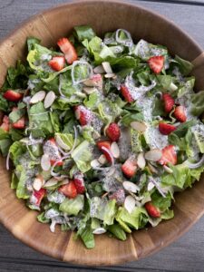 Strawberry Salad With Creamy Lemon Poppyseed Dressing