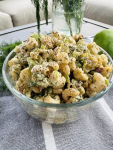 cauliflower pasta salad