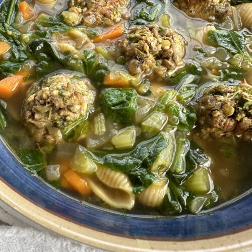 Vegetable Italian Wedding Soup